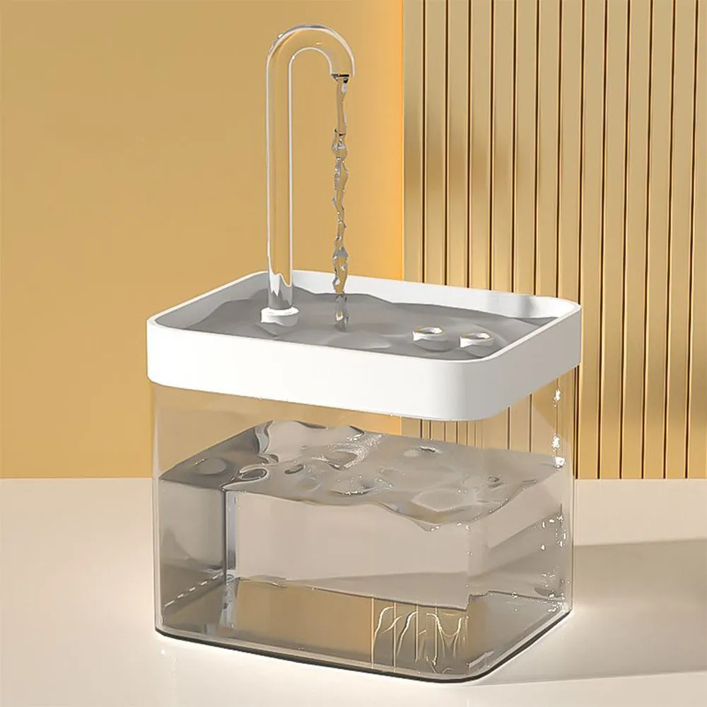 Automatic Cat Water Fountain with Silent Pump