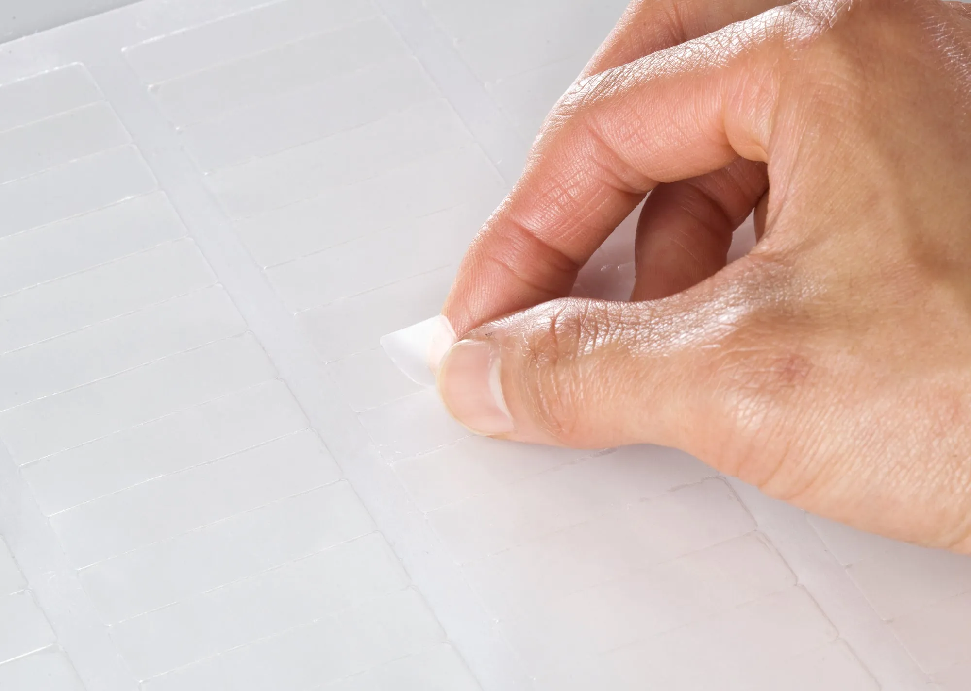 Clear Gloss Return Address Labels, 1.75" x 0.5" Rectangle Shape, for Laser Printers with Template and Printing Instructions, 5 Sheets, 400 Labels (R175)