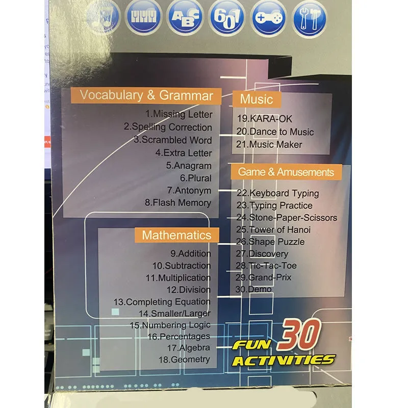 Educational Learning Notebook Computer For Kids F61-103-2