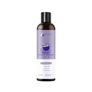 Kin Kind Oatmeal Natural Shampoo for Dogs & Cats Lavender, 12 oz