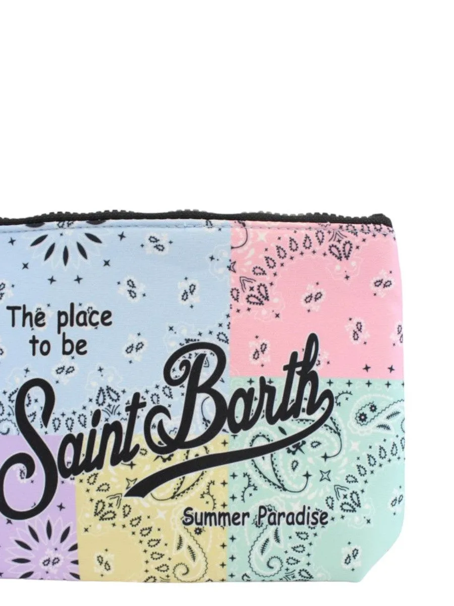 Pochette Aline bandana multicolor