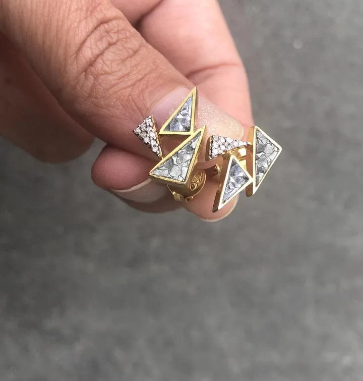 SHANA GULATI DOON STUDS GOLD