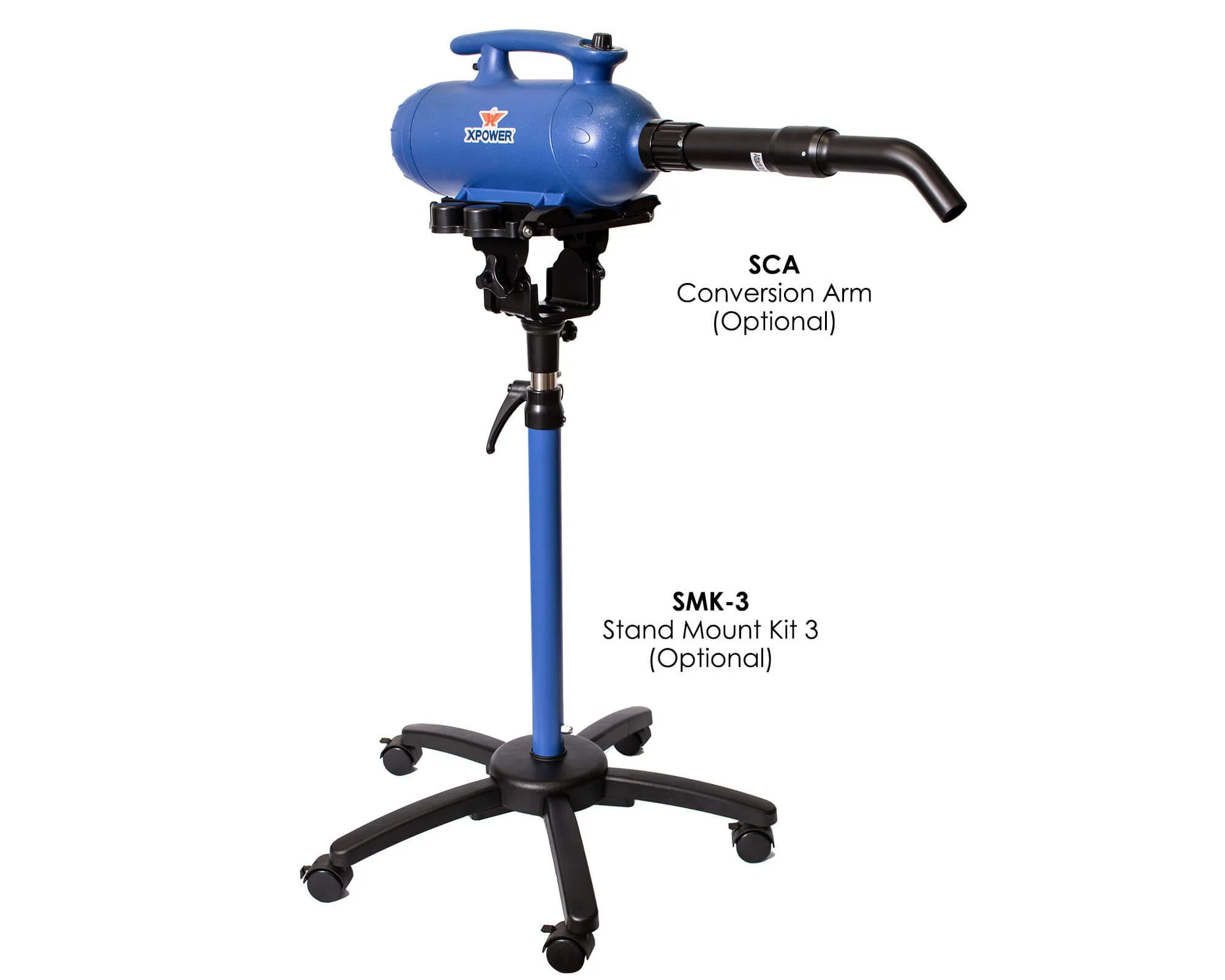 XPOWER B-25 Pro Force Plus Pet Grooming Dryer (4HP)