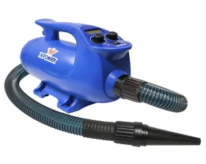 XPOWER B-8S Elite Pro Brushless Motor Dog Grooming Heat Force Dryer