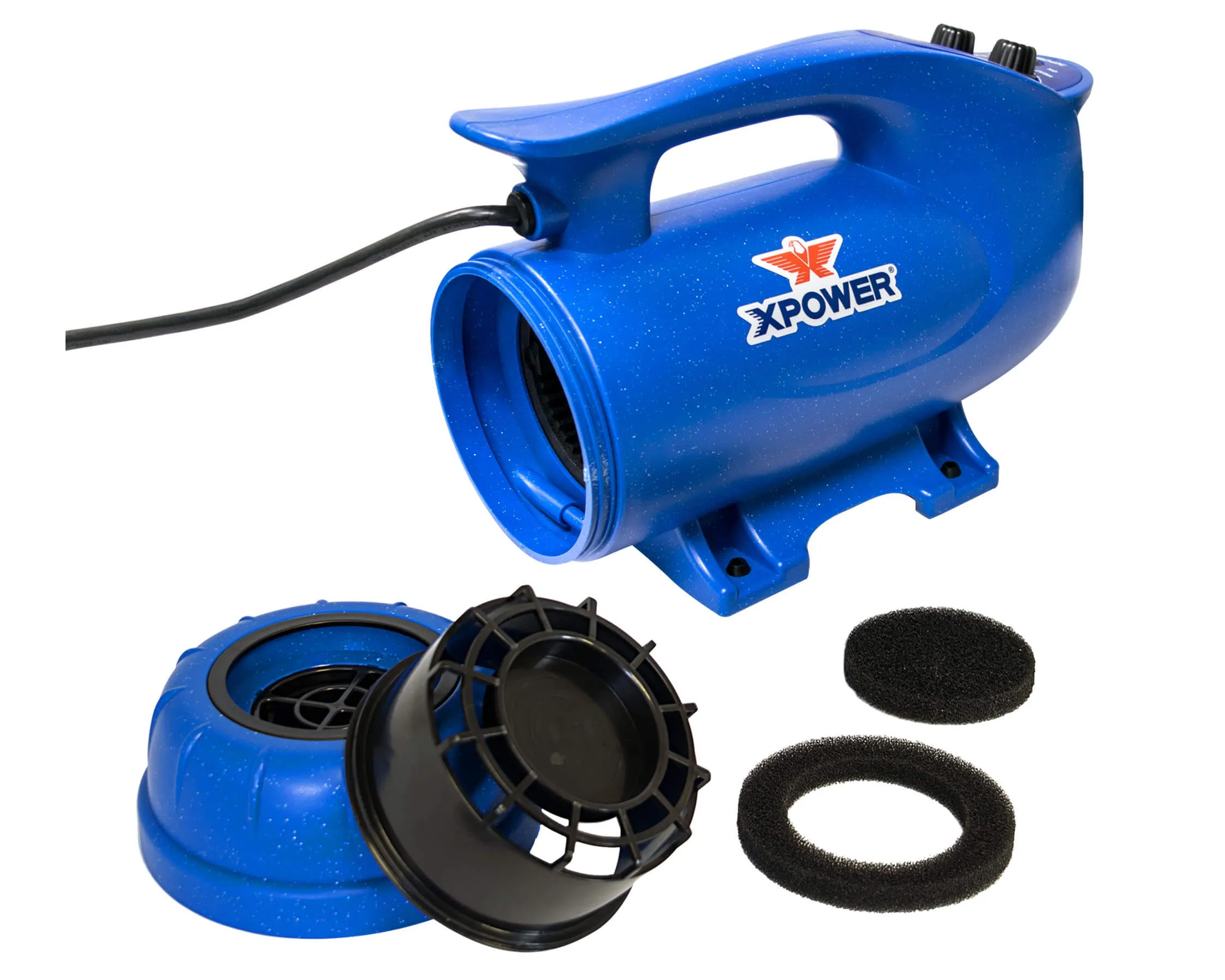 XPOWER B-8S Elite Pro Brushless Motor Dog Grooming Heat Force Dryer